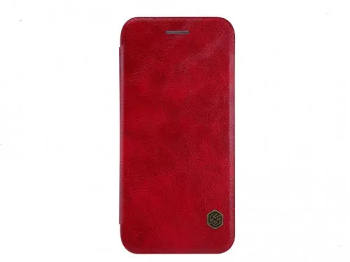 Husă tip carte Nillkin iPhone SE 2020/8/7 - Qin, Roșu