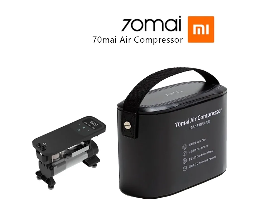 Автокомпрессор Xiaomi 70mai TP0, Чёрный