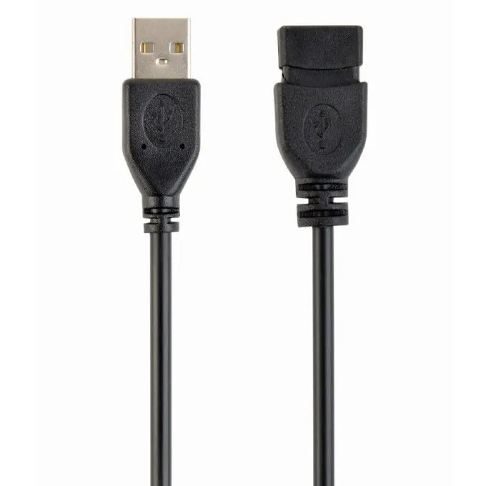 Cablu prelungitor Cablexpert CCP-USB2-AMAF-10, USB Type-A (M)/USB Type-A (F), 3m, Negru