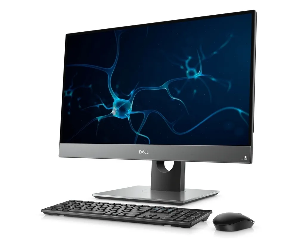 Computer All-in-One DELL OptiPlex 7780, 27", Intel Core i9-10900, 32GB/512GB, Windows 10 Pro 64-bit, Argintiu