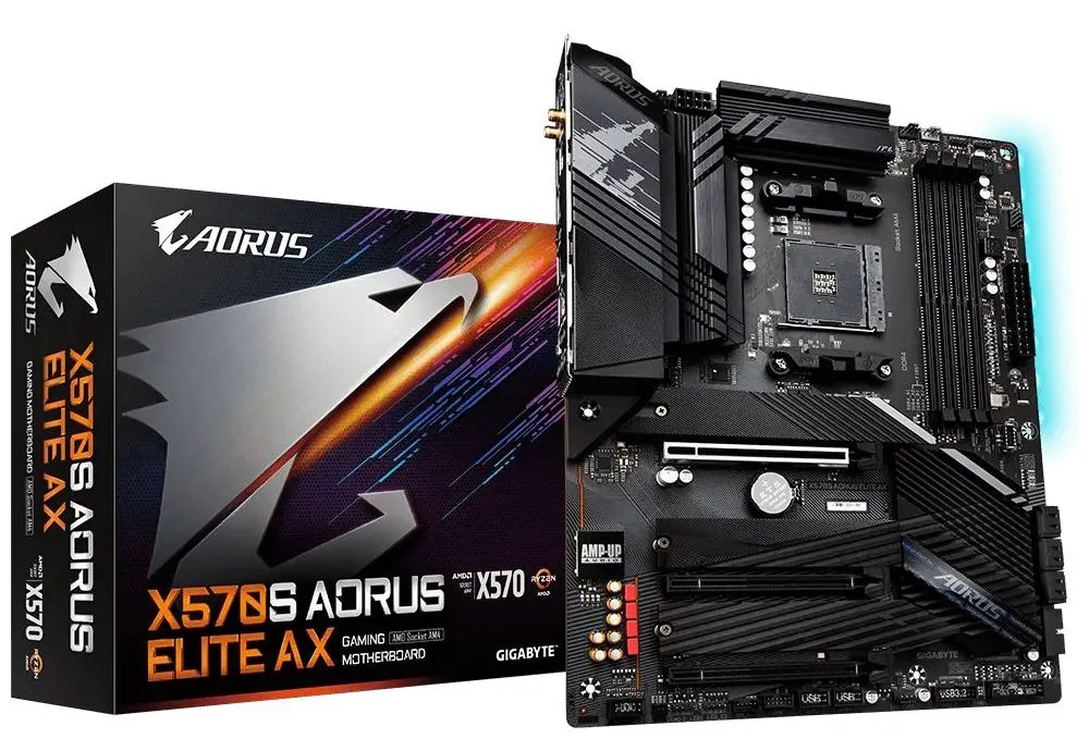 Материнская плата Gigabyte X570S AORUS ELITE AX, AM4, AMD X570, ATX