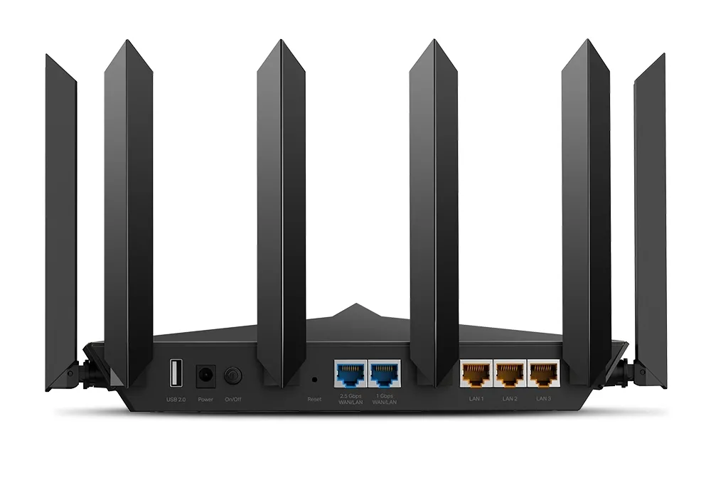 Беспроводной маршрутизатор TP-LINK Archer AX90, Чёрный