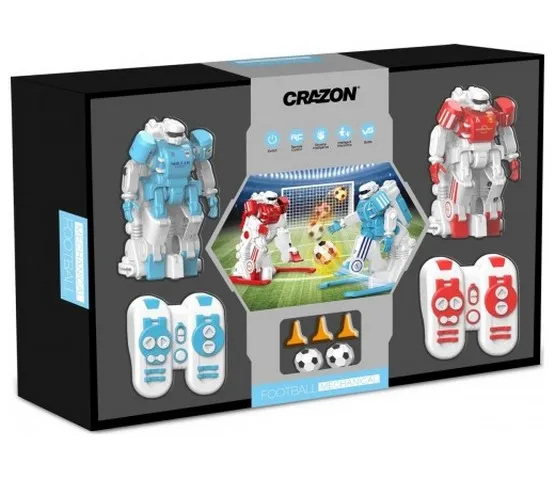 Jucărie cu telecomandă Crazon Soccer Robot, Multicolor (1902B)