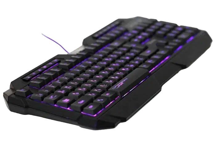 Клавиатура QUMO Fallen II, Проводное, Чёрный