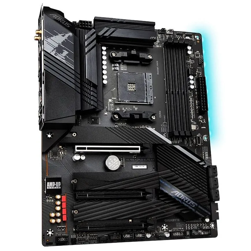 Материнская плата Gigabyte X570S AORUS ELITE AX, AM4, AMD X570, ATX
