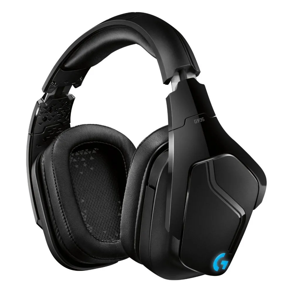  Wireless Gaming Headset Logitech G935, 50mm drivers, 20-20000Hz, 39 Ohm, 93dB, RGB, 2.4 Ghz/3.5mm