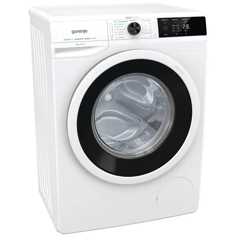 Mașină de spălat Gorenje WEI 72 SBDS, 7kg, Alb