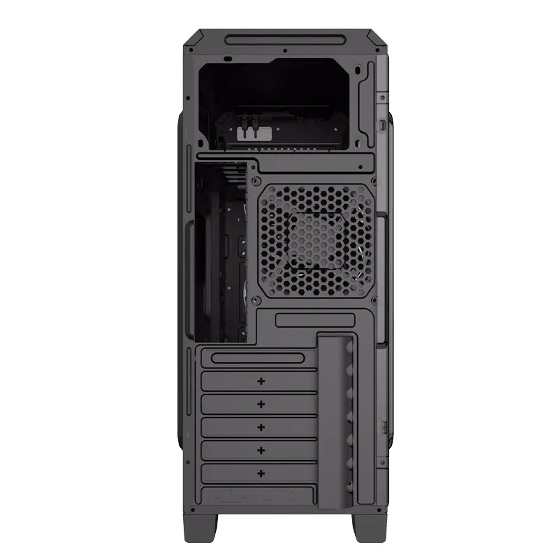 Carcasă PC Gamemax G562, Midi-Tower, ATX, Negru