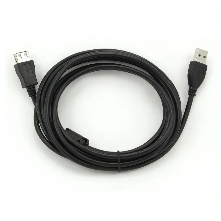 Cablu prelungitor Cablexpert CCP-USB2-AMAF-10, USB Type-A (M)/USB Type-A (F), 3m, Negru