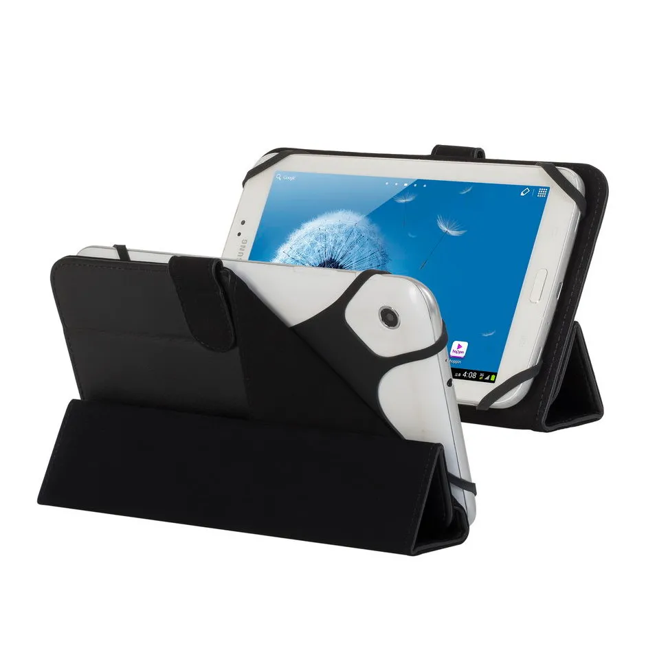 Husă pentru tabletă RivaCase Malpensa, 7", Microfibră, Negru