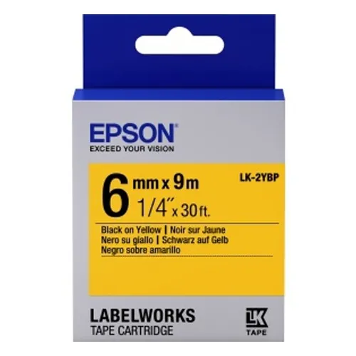  Epson LK-2YBP, 6 mm x 9 m