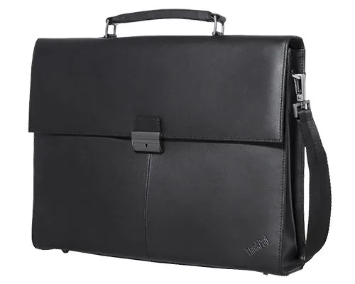 Geantă pentru Laptop Lenovo Executive Leather, 14", Piele, Negru