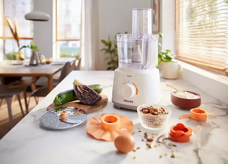 Robot de bucătărie PHILIPS HR7310/00, Alb