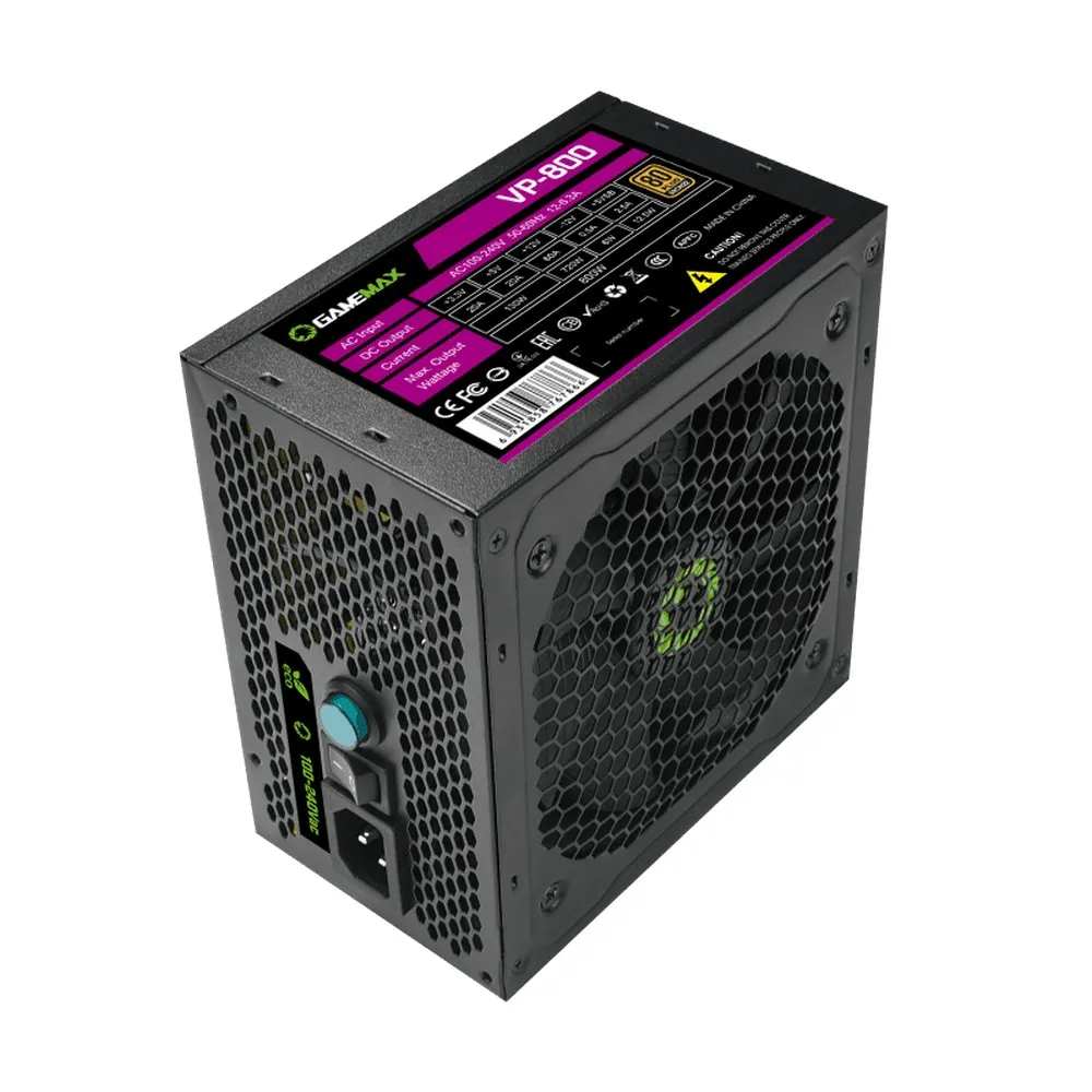 Sursă Alimentare PC Gamemax VP-800, 800W, ATX, Nemodular