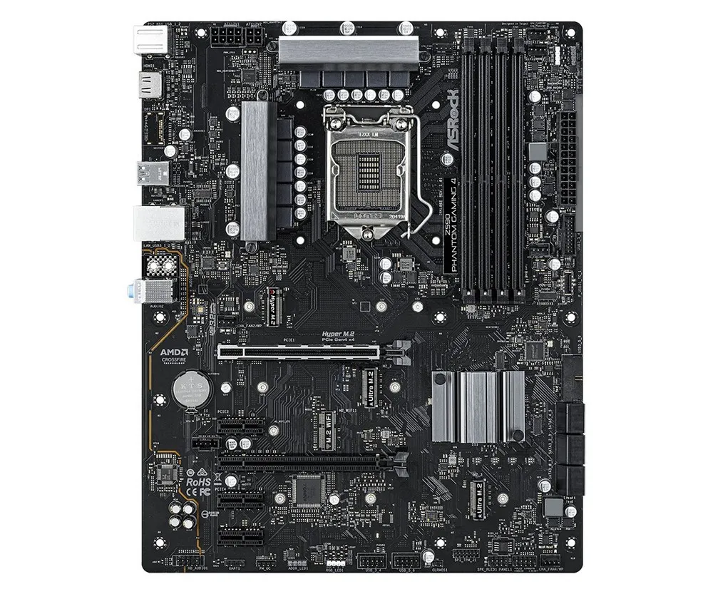 Материнская плата ASRock Z590 Phantom Gaming 4, LGA1200, Intel Z590, ATX