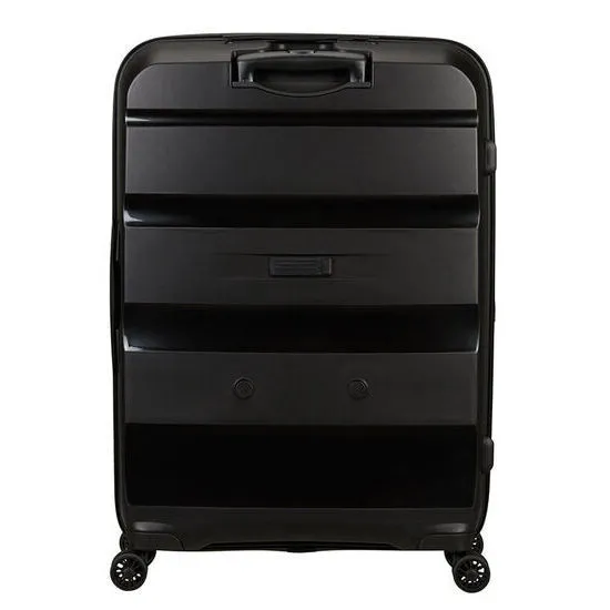 Valiza American Turister BON AIR DLX pe 4 roti 75/28 TSA EXP negru
