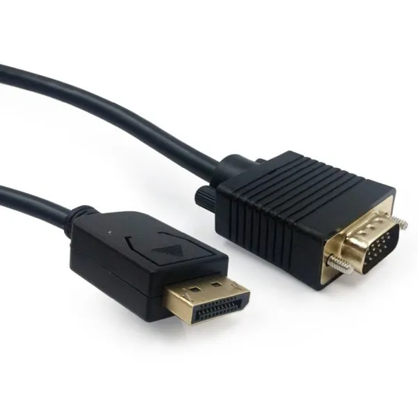 Cablu Video Cablexpert CCP-DPM-VGAM-5M, DisplayPort (M) - VGA D-Sub (M), 5m, Negru