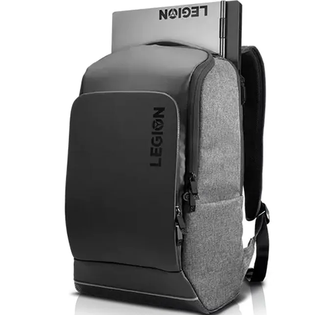 Rucsac pentru Laptop Lenovo Legion Recon Gaming, 15.6", Poliester, Gri