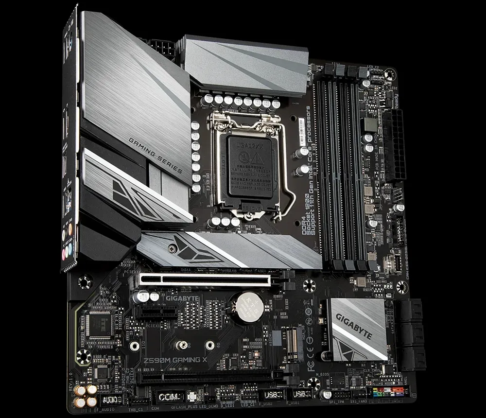 Материнская плата Gigabyte Z590M GAMING X, LGA1200, Intel Z590, Micro-ATX