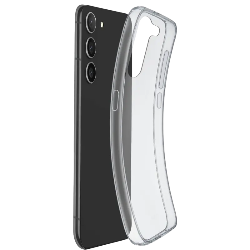 Cellular Sam. (Gal. S23+), Fine Case, Transparent