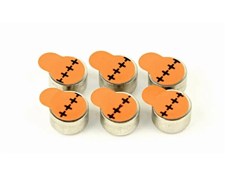 ZA13, Blister*6, Energenie, EG-BA-ZA13-01, 5.4x7.9mm, 255mAh