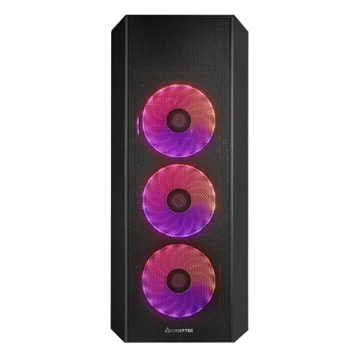 Carcasă PC Chieftec GL-04B-OP, Midi-Tower, ATX, Negru