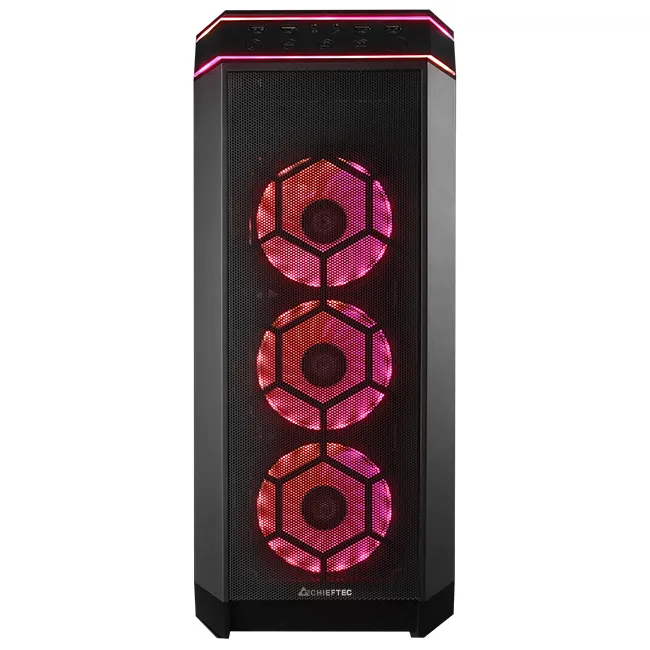 Carcasă PC Chieftec GP-03B-OP, Midi-Tower, ATX, Negru