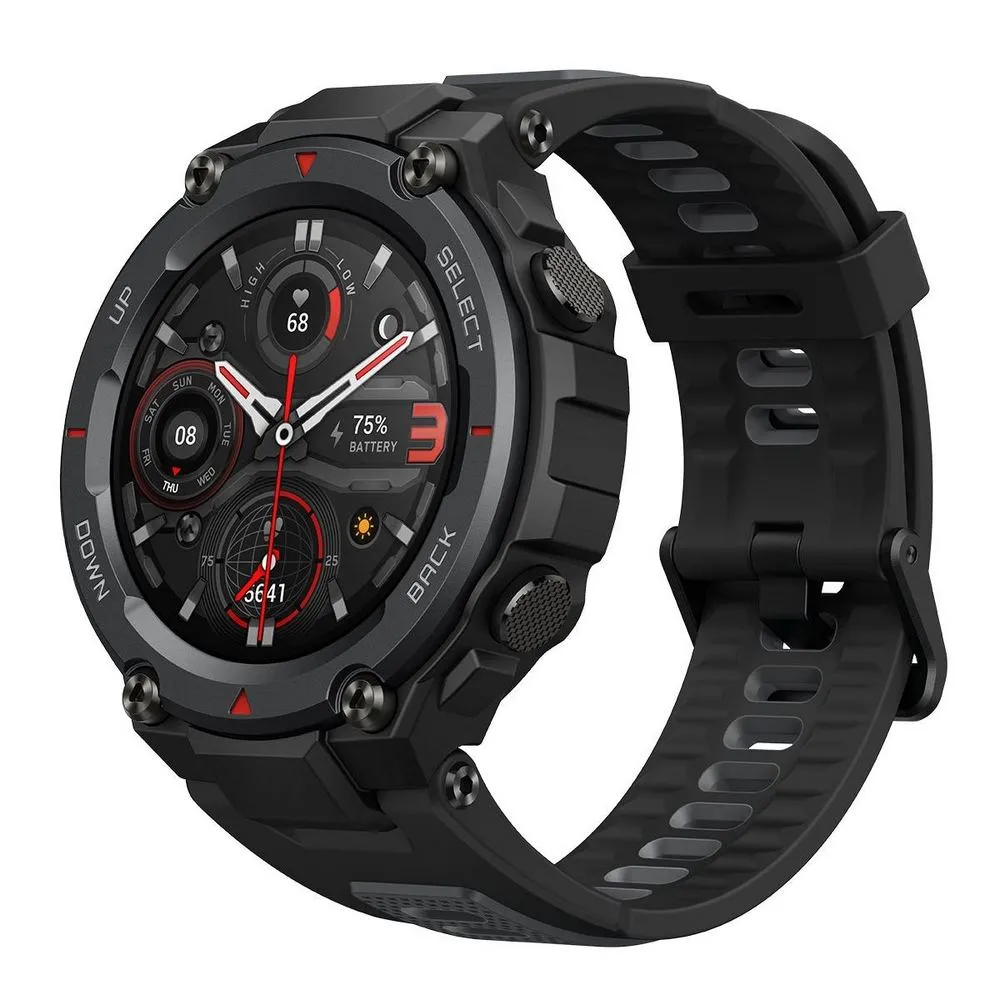Ceas inteligent Xiaomi Amazfit T-Rex Pro, Meteorite Black