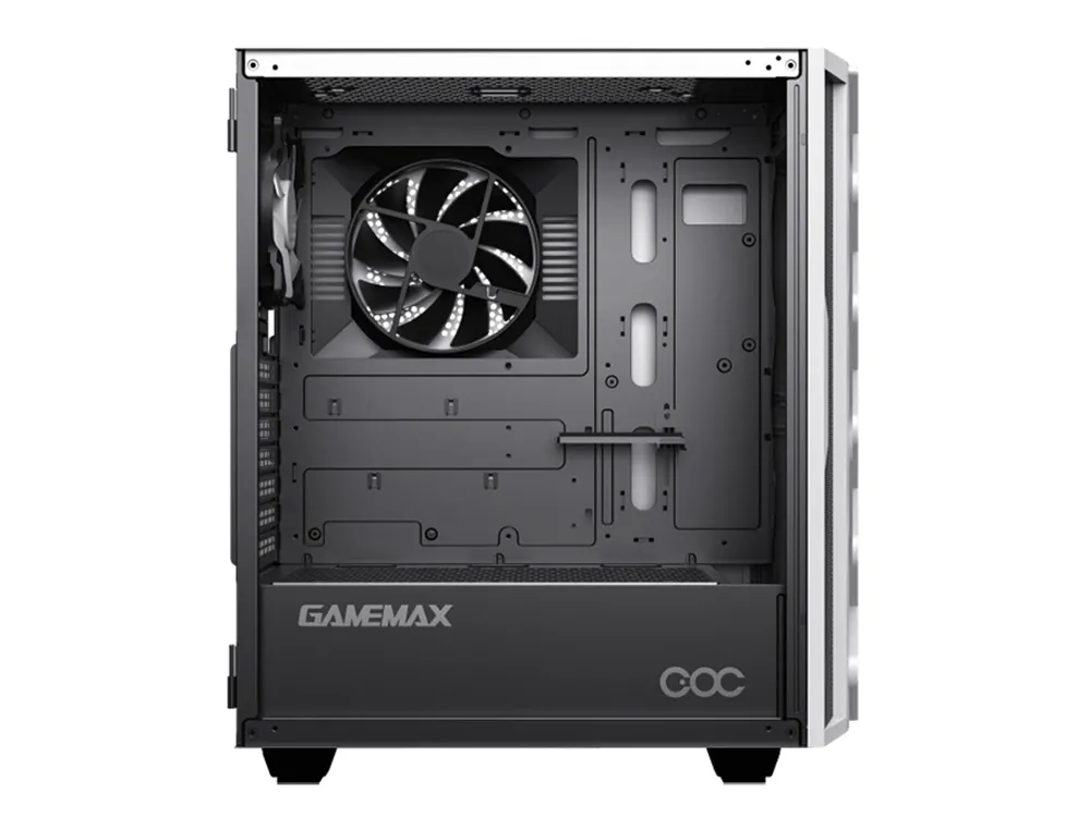 Carcasă PC Gamemax Diamond COC, Midi-Tower, ATX, Alb