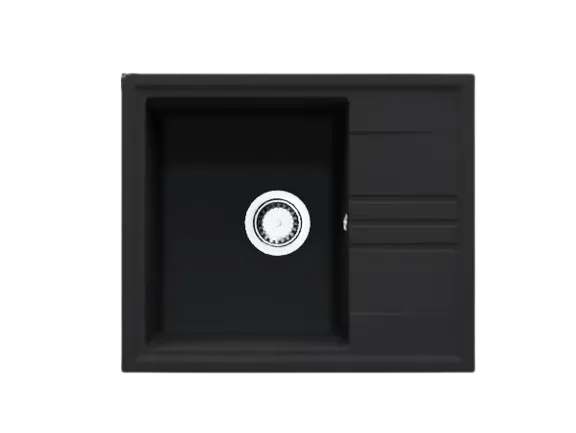 Кухонная мойка SanDonna Alina 590 (Чёрный Металлик )