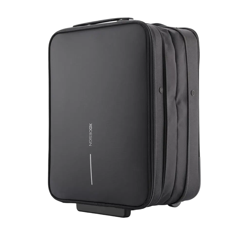 Luggage XD-Design Flex Foldable Trolley, anti-theft, P705.811 for Luggage & Duffels, Black