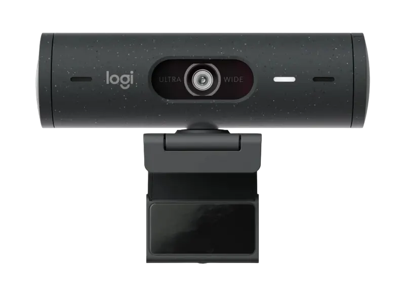 Веб-камера Logitech BRIO 500, Full-HD 1080P, Серый