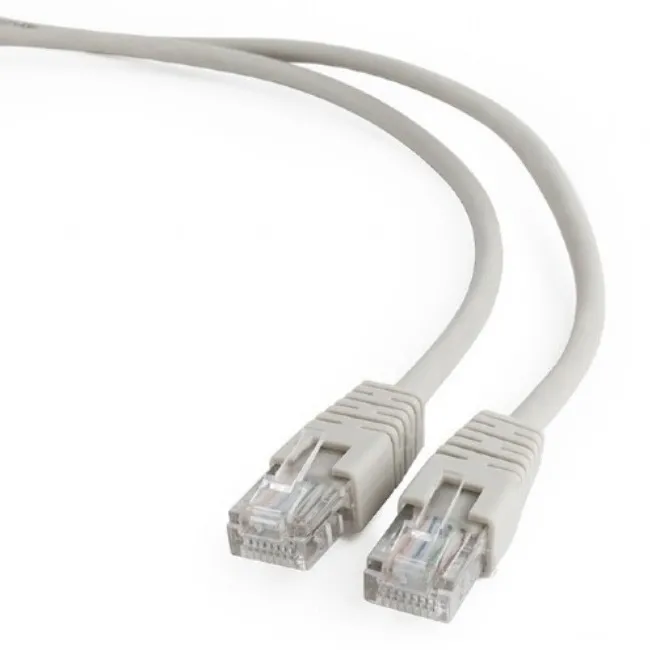 Patch cord Cablexpert PP12-1M, CAT5e UTP, 1m, Gri