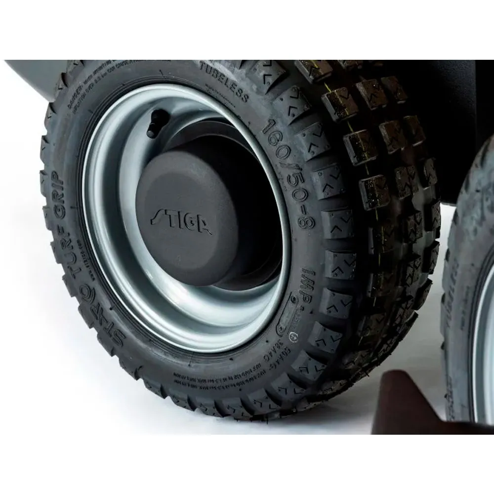 Tractor de tuns iarba Stiga Park 300 M  + Cositoare Stiga Park 300-85 M Q