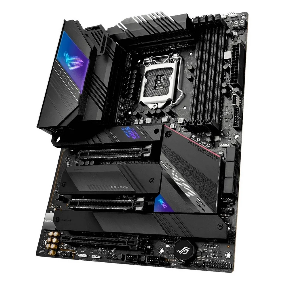 Материнская плата ASUS ROG STRIX Z590-E GAMING WIFI, LGA1200, Intel Z590, ATX