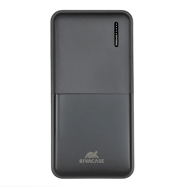 Acumulator extern RivaCase VA2572, 20000mAh, Negru