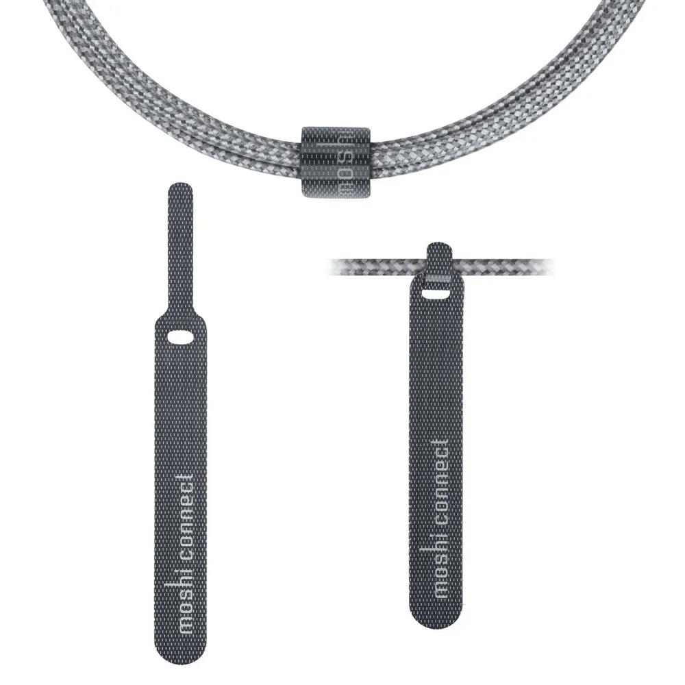 Cable MOSHI  Integra™ Type-C / Type-C, 2.0 m, Titanium Gray