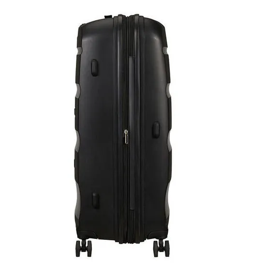 Valiza American Turister BON AIR DLX pe 4 roti 75/28 TSA EXP negru