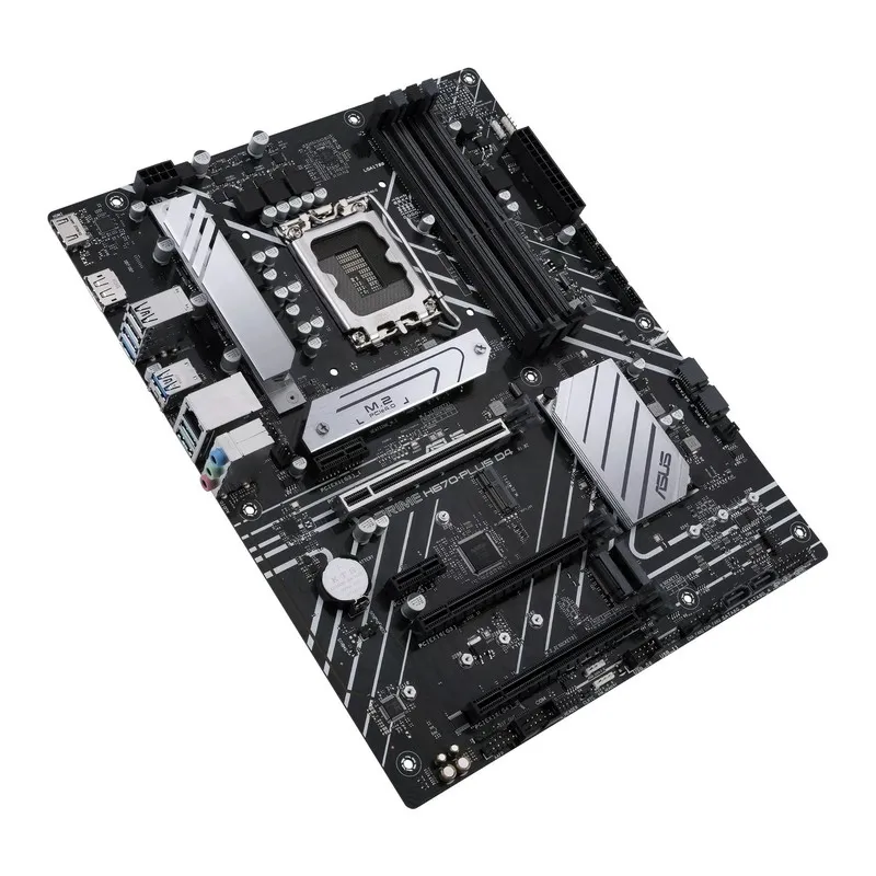 Материнская плата ASUS PRIME H670-PLUS D4, LGA1700, Intel H670, ATX
