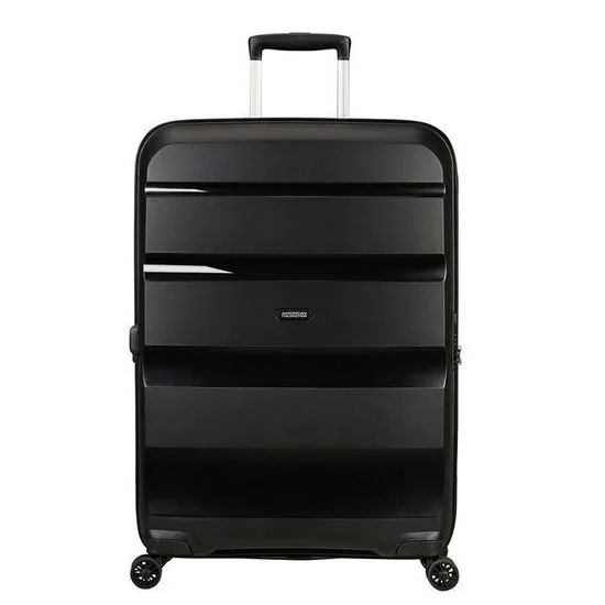 Valiza American Turister BON AIR DLX pe 4 roti 75/28 TSA EXP negru