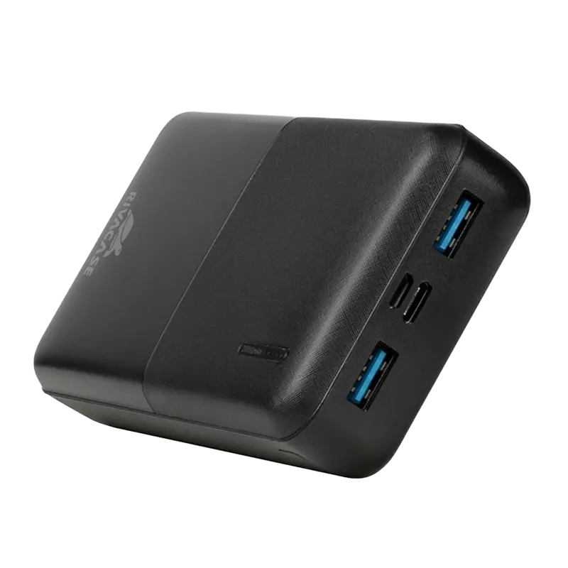 Acumulator extern RivaCase VA2572, 20000mAh, Negru
