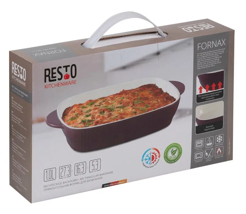 Tava de copt RESTO 96111, Roșu