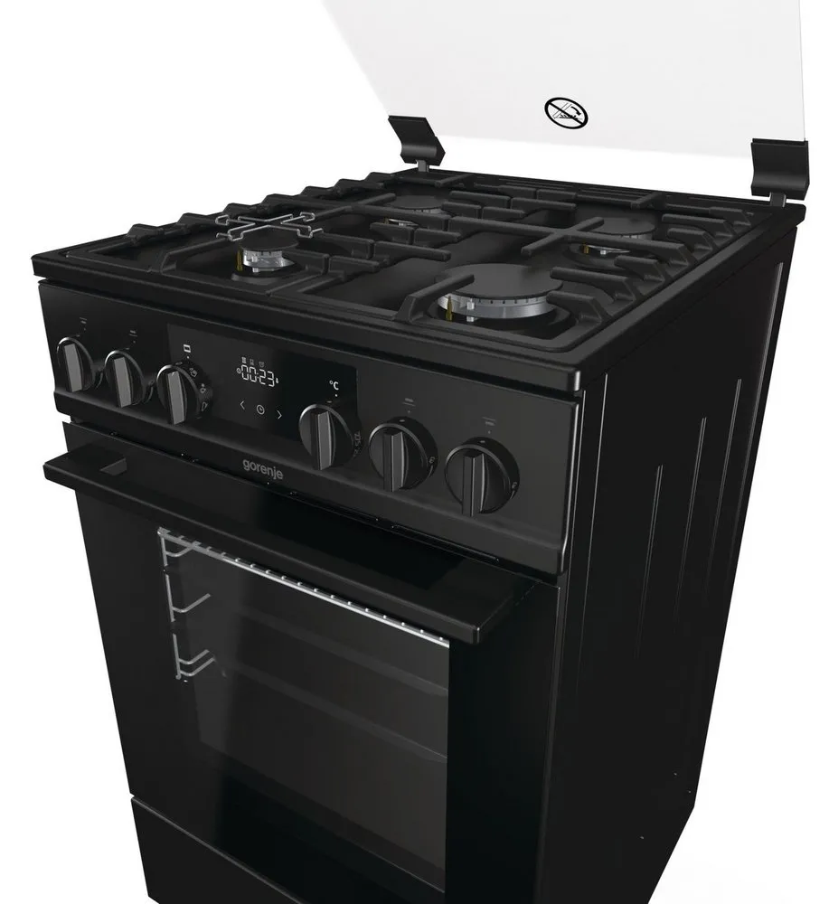 Aragaz Mixt Gorenje K5341BF, Negru