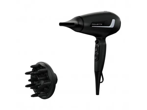 Фен Rowenta Pro Expert CV8820F0, 2100 Вт, Чёрный