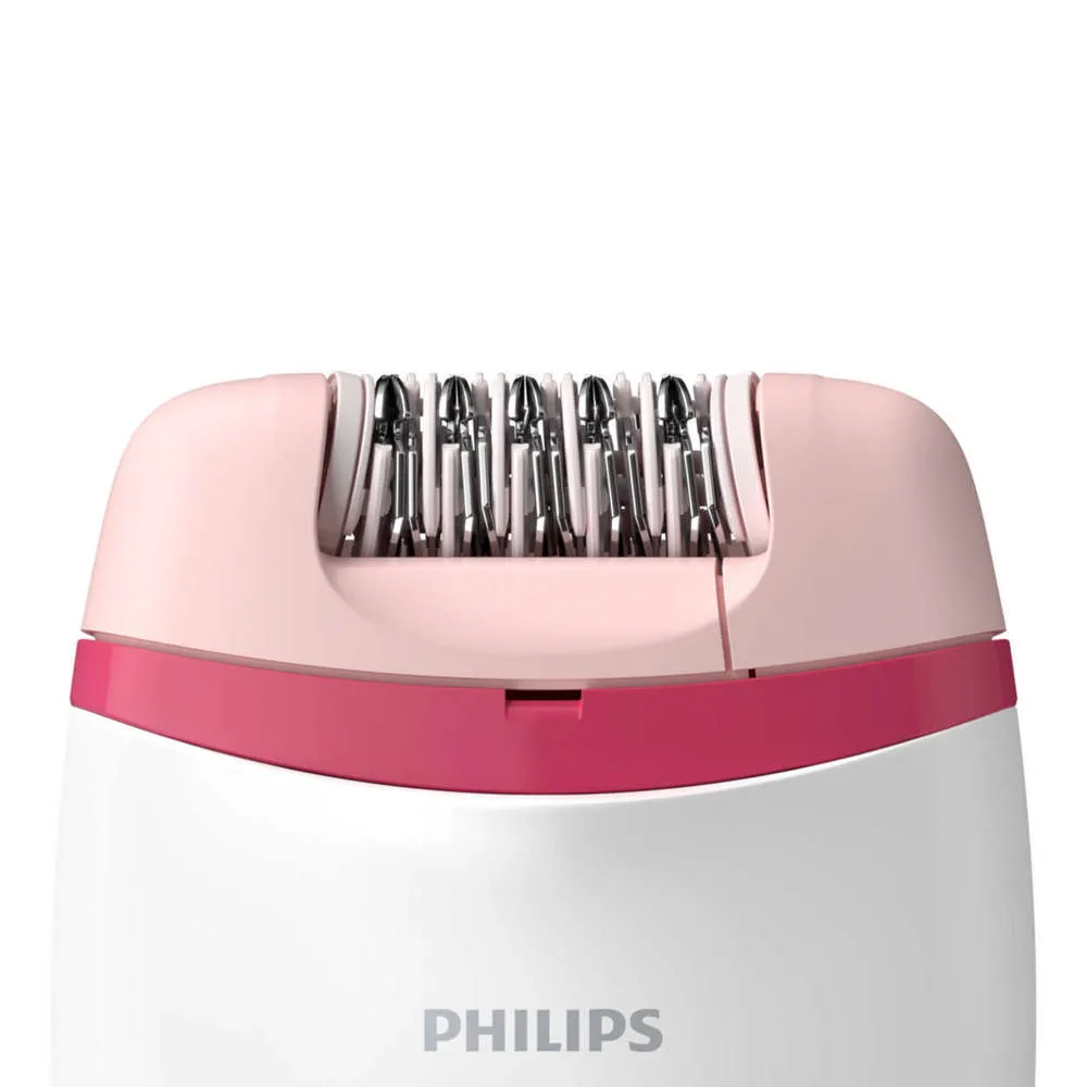 Epilator PHILIPS BRE235/00, Alb/Roz