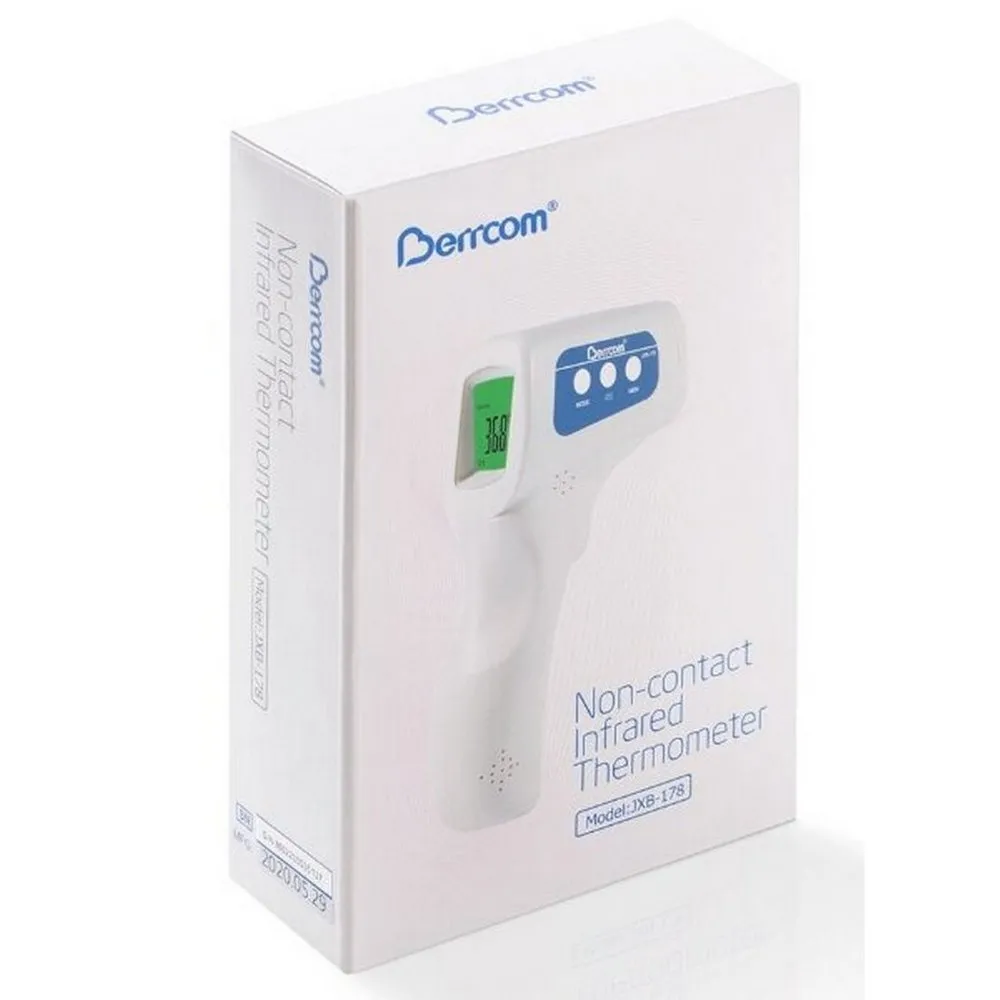 Бесконтактный Инфракрасный Термометр Berrcom JXB-178, Белый