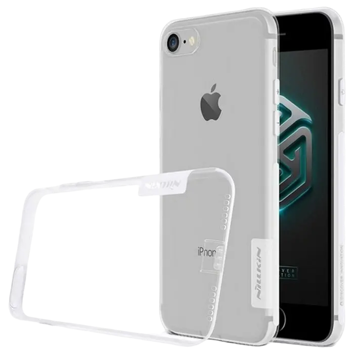 Husă Nillkin iPhone SE/5S/5 - Ultra thin TPU - Nature, Gri