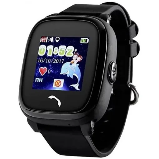 Ceas pentru copii Wonlex GW400S, Negru