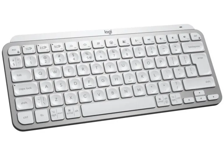 Клавиатура Logitech MX Mechanical Mini for Mac, Беспроводное, Pale Gray