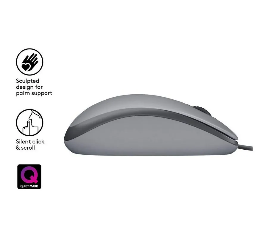 Мышь Logitech M110, Серый